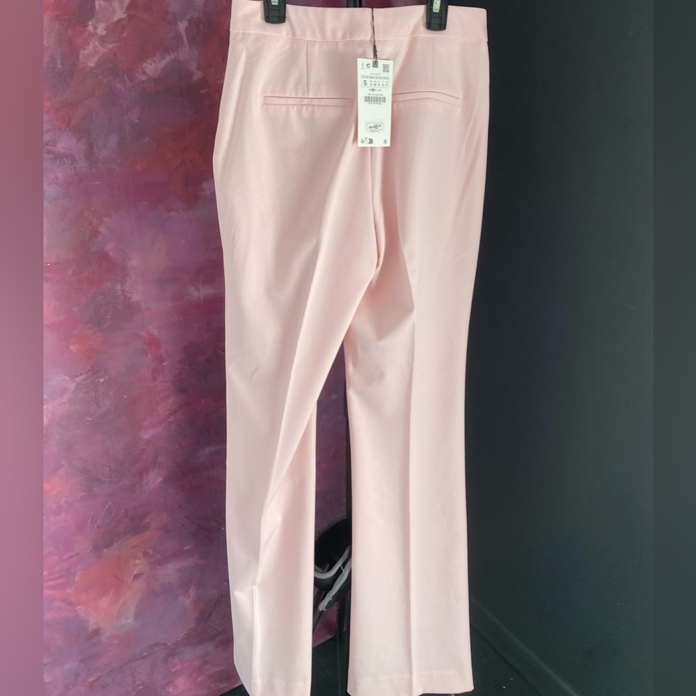 Zara Pink Women's Pants - Picture 3 of 4